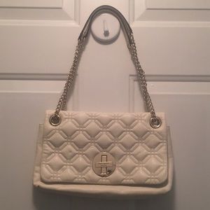 Soft leather, quilted kate spade bag